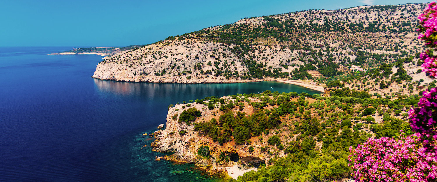 Meer-Landschaft in Lefkada Meer-Landschaft in Lefkada