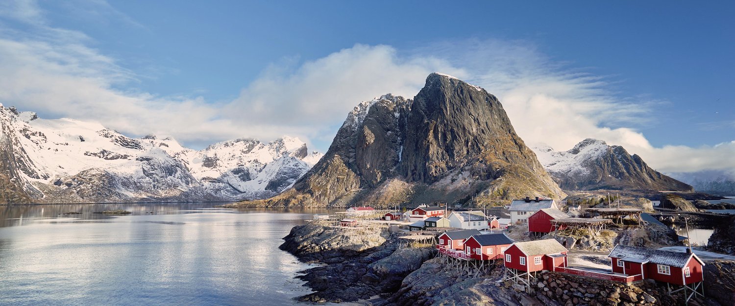 Lofoten i Nord-Norge