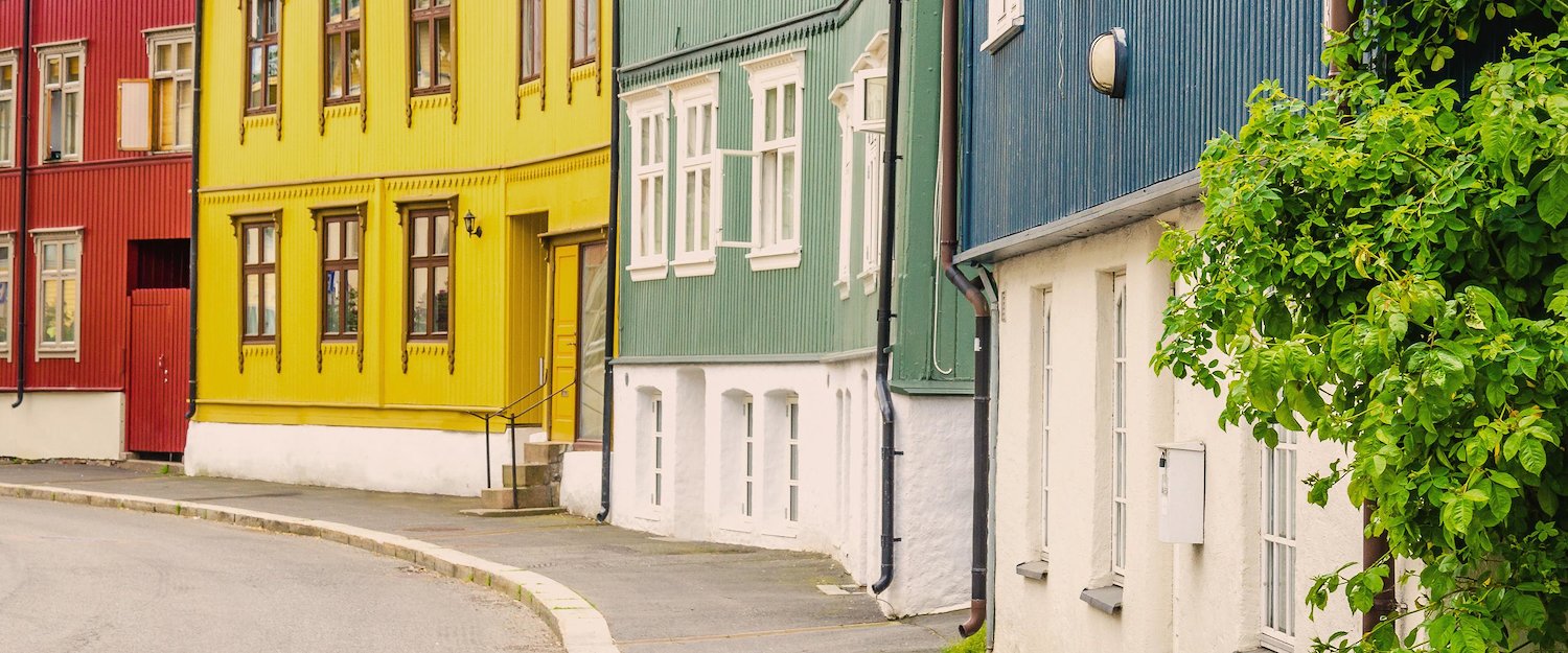 Trehus på Kampen i Oslo