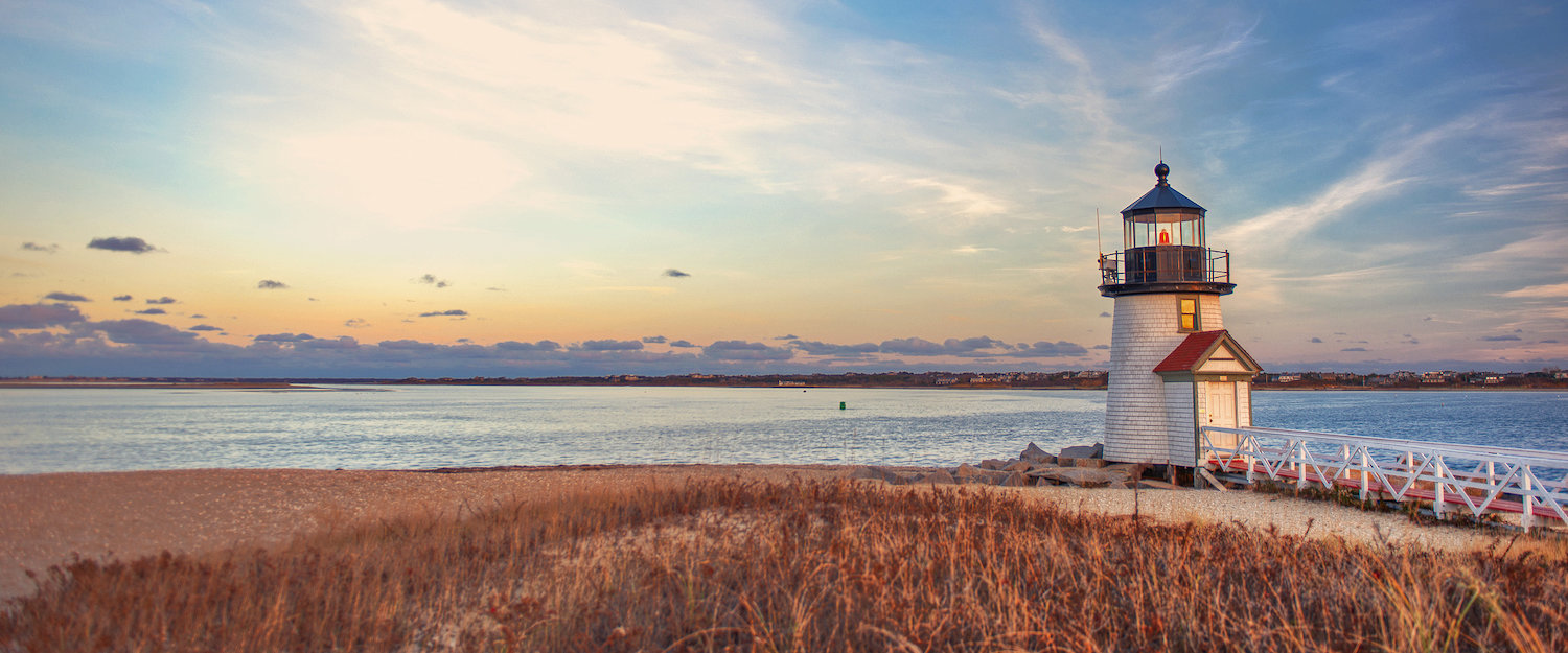 Lighthouse on the Massachussets coast