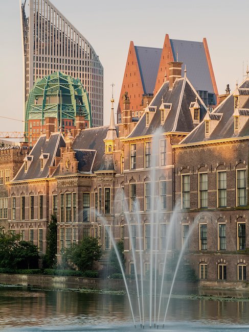 Die Innenstadt von Den Haag