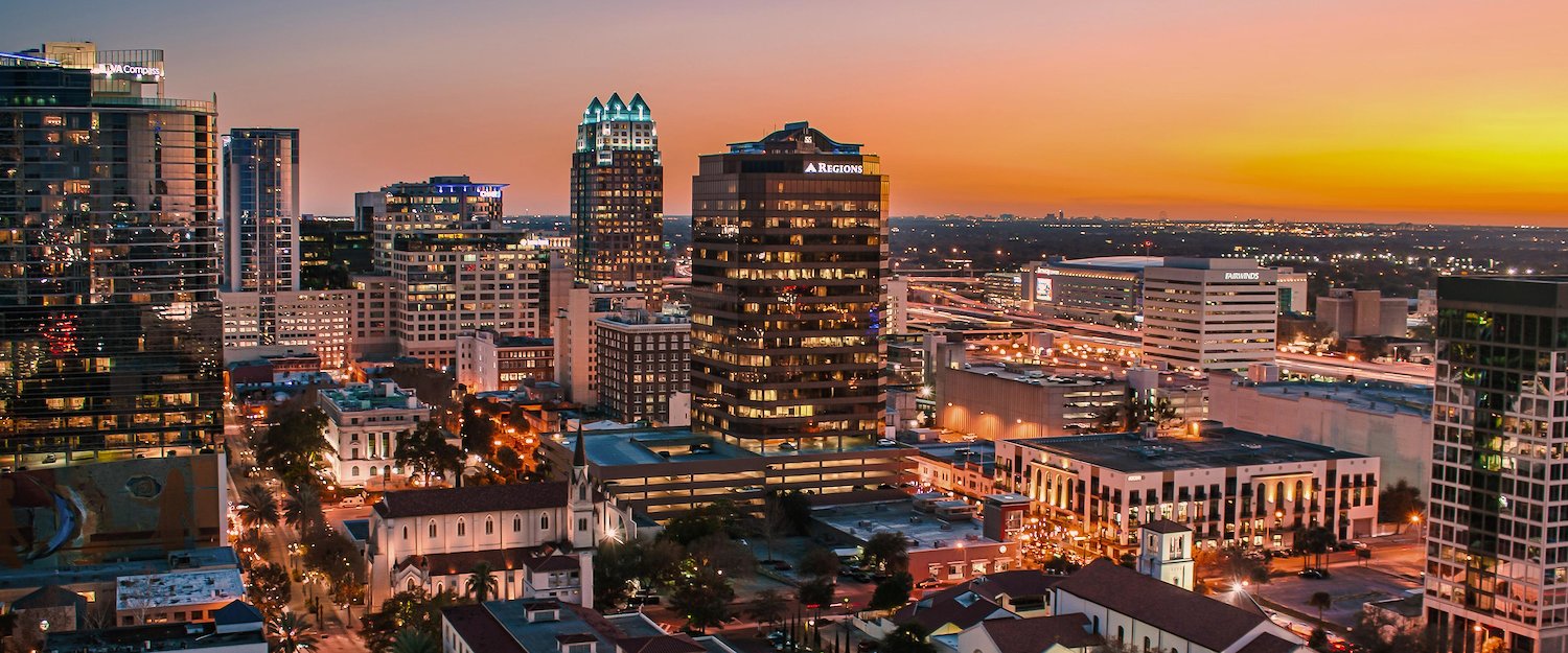 Orlando skyline Orlando skyline