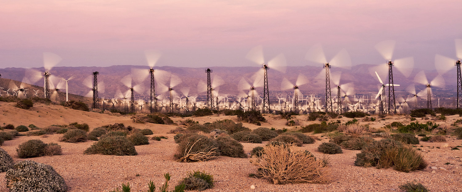 Wind Turbines in Palm Springs