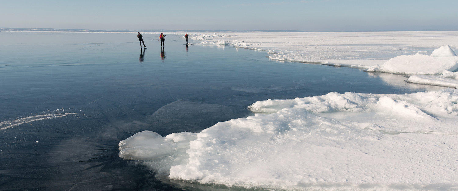 Vinter på Vättern