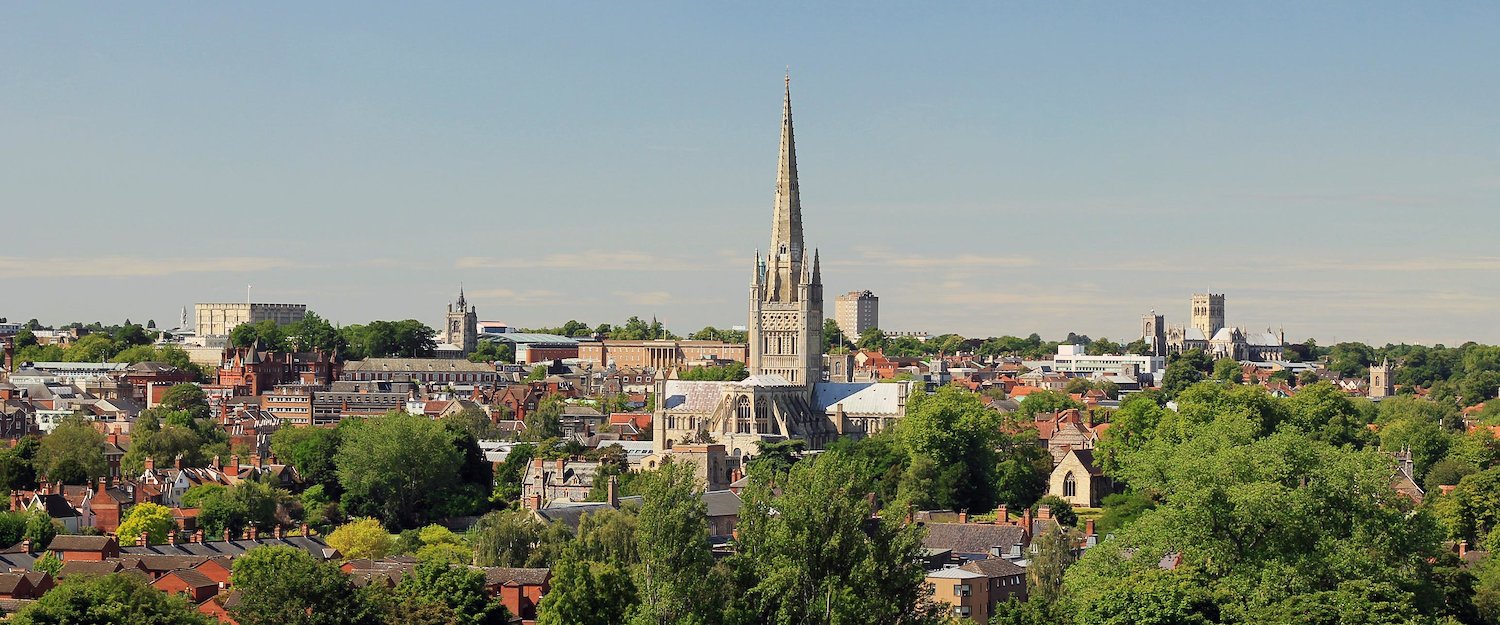 The beautiful city of Norwich The beautiful city of Norwich