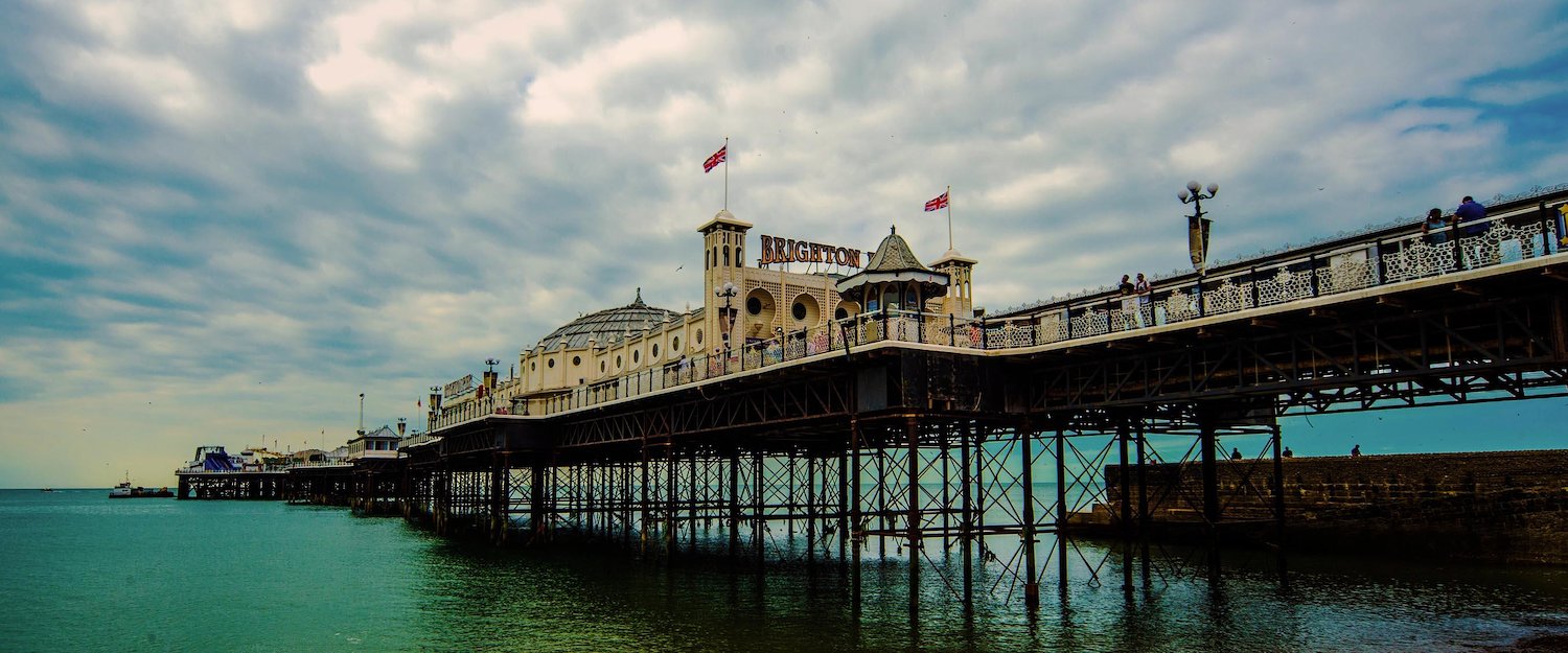 Palace Pier in Brighton Palace Pier in Brighton