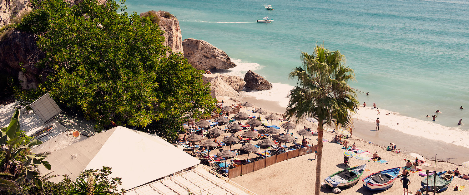 Strandparadis i Nerja