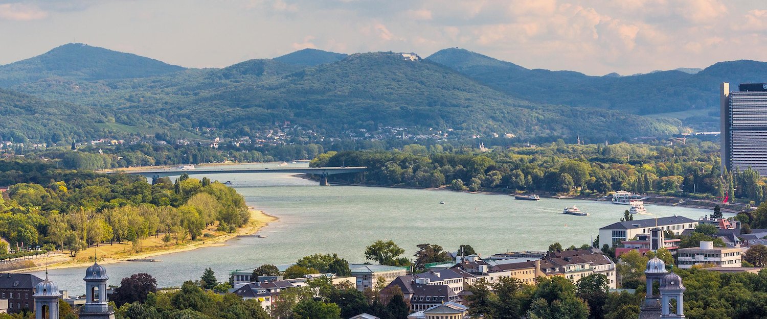Luftaufnahme von Bonn Luftaufnahme von Bonn