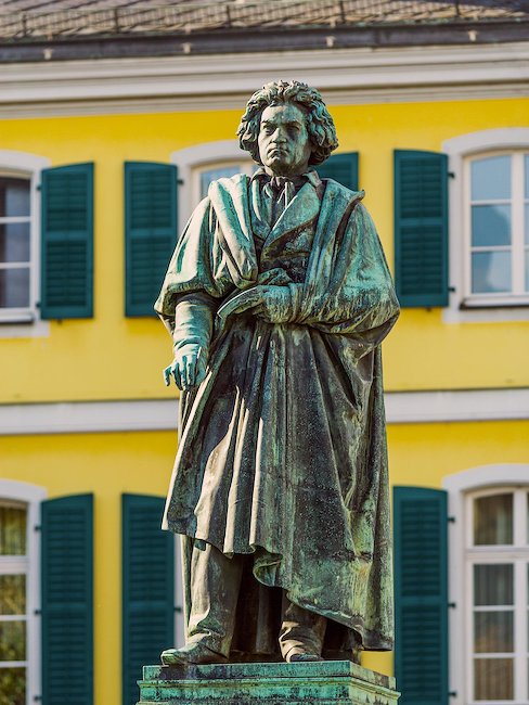 Die Beethoven Skulptur in Bonn