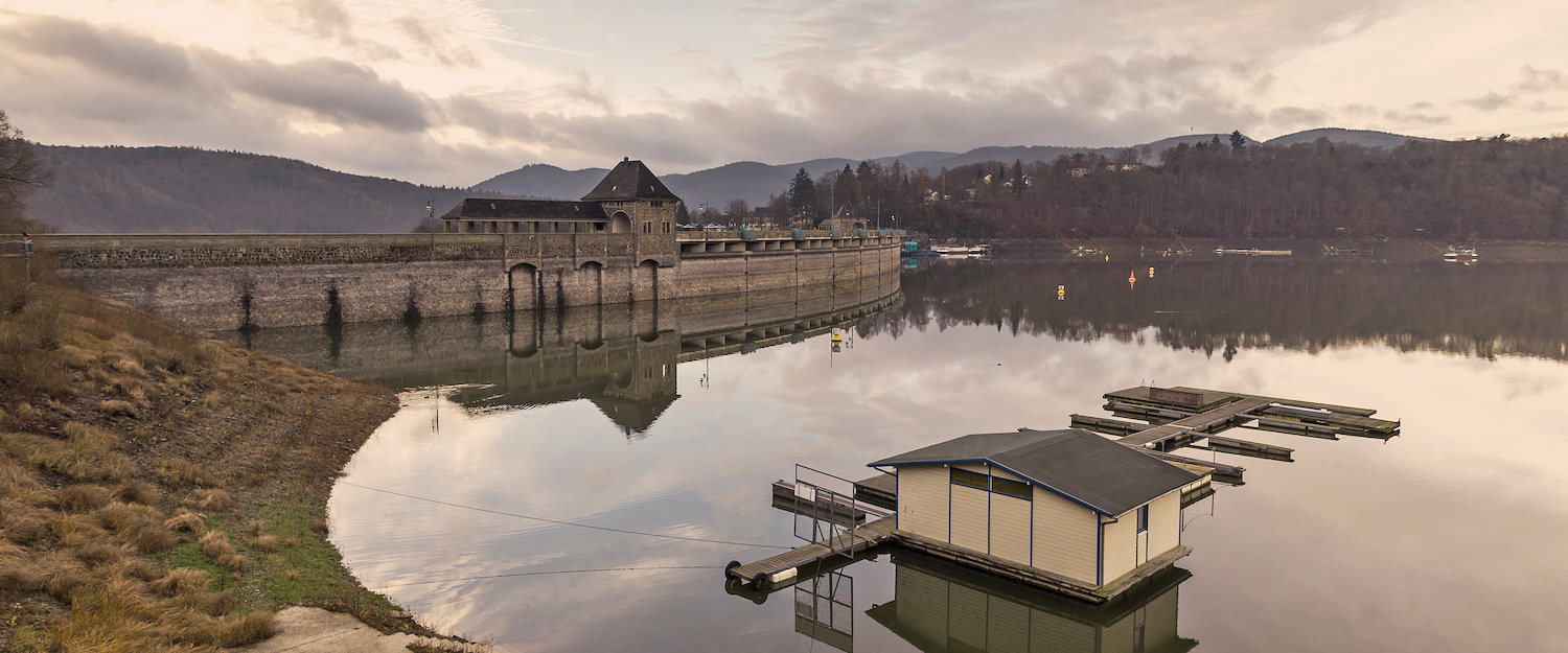 Stauwehr am Edersee