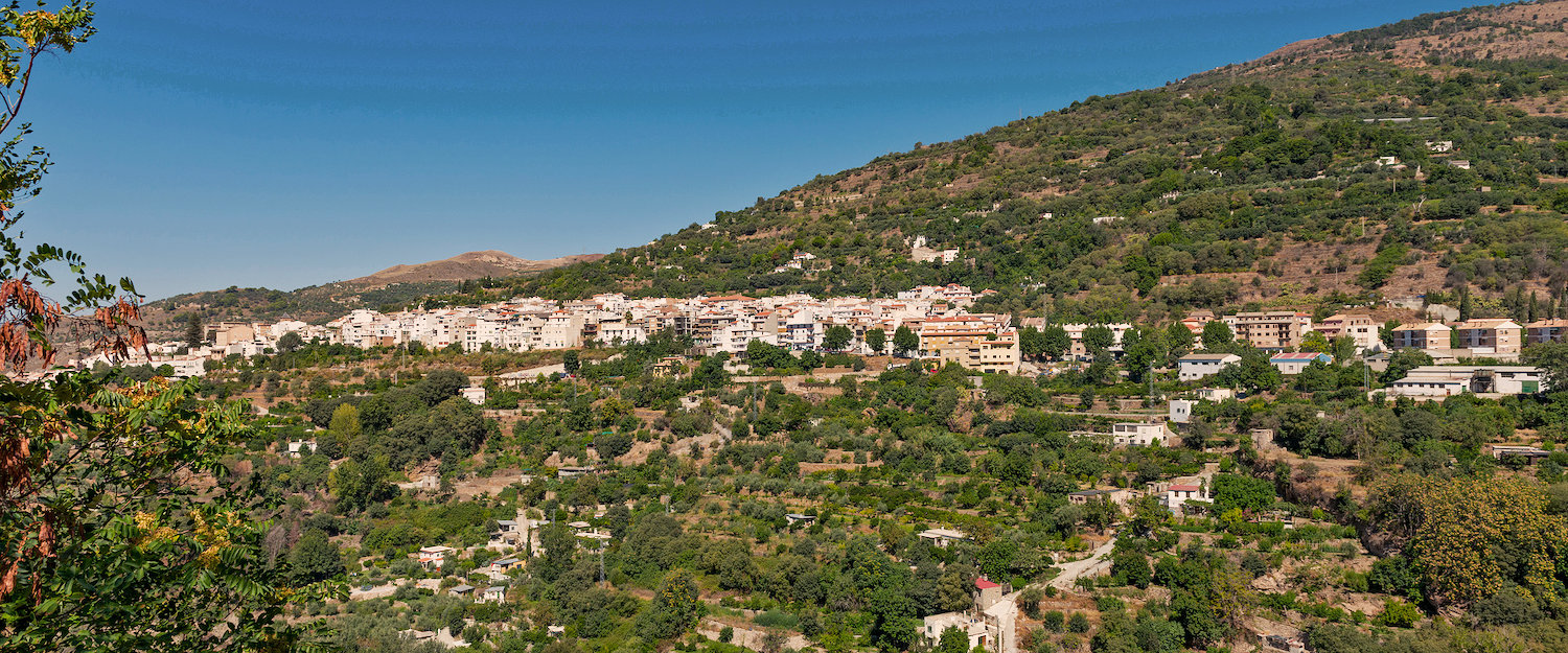Vista panorámica de Lanjarón