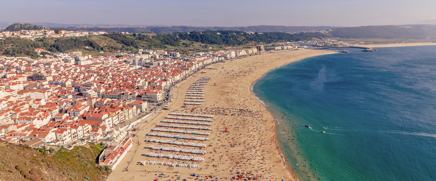 Strand in Nazaré