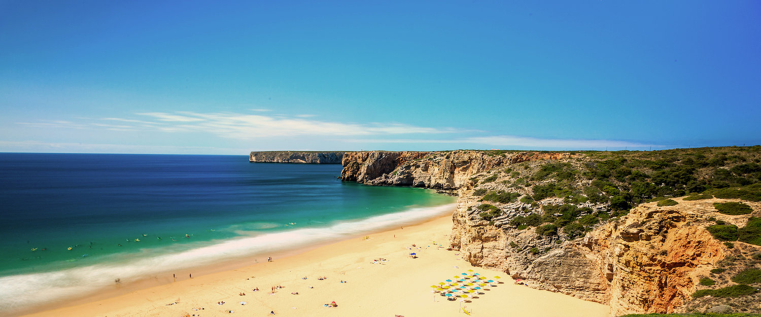 Praia do Beliche an der Algarve Praia do Beliche an der Algarve