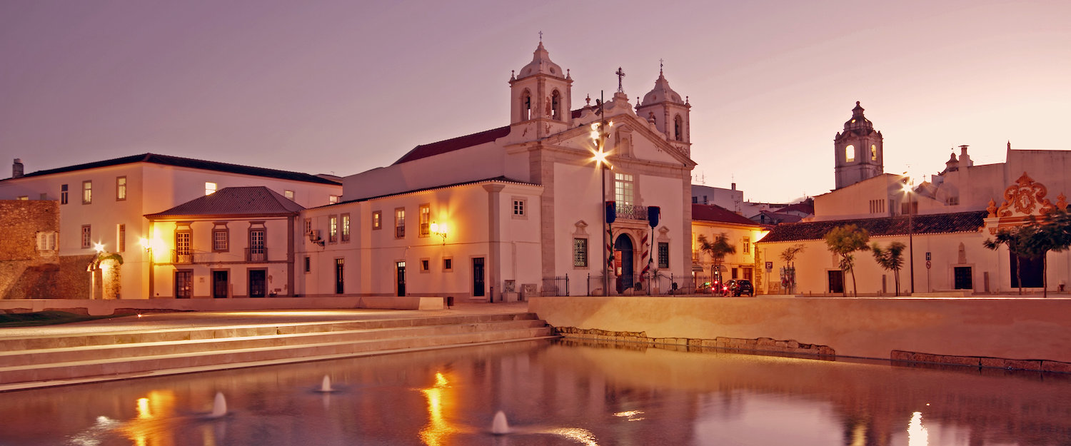 Vista do Centro Histórico de Lagos