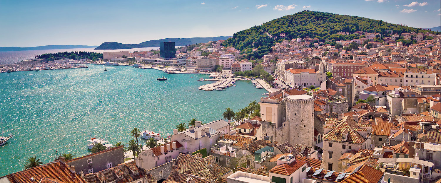 Widok na Split