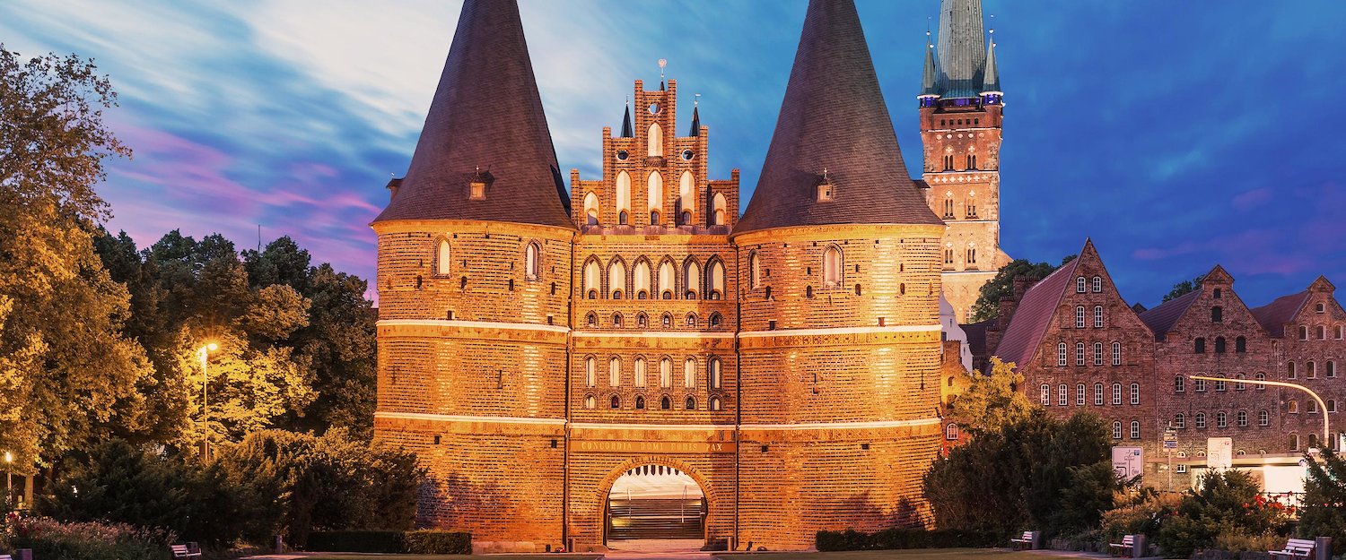 Das Holstentor in Lübeck