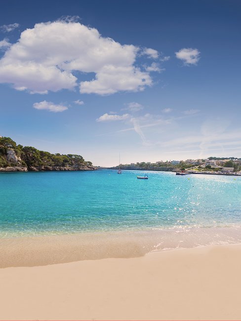Blick auf die Bucht von Camp de Mar