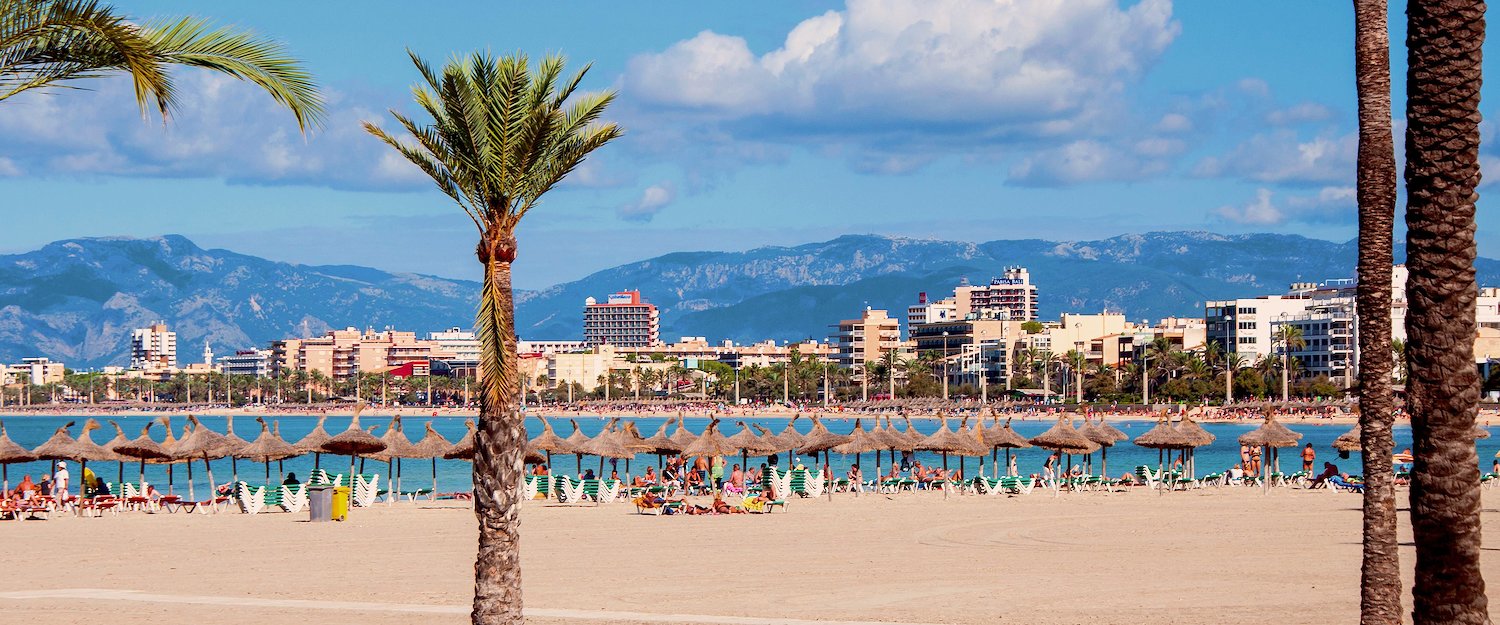 Relájate en las playas de arena fina