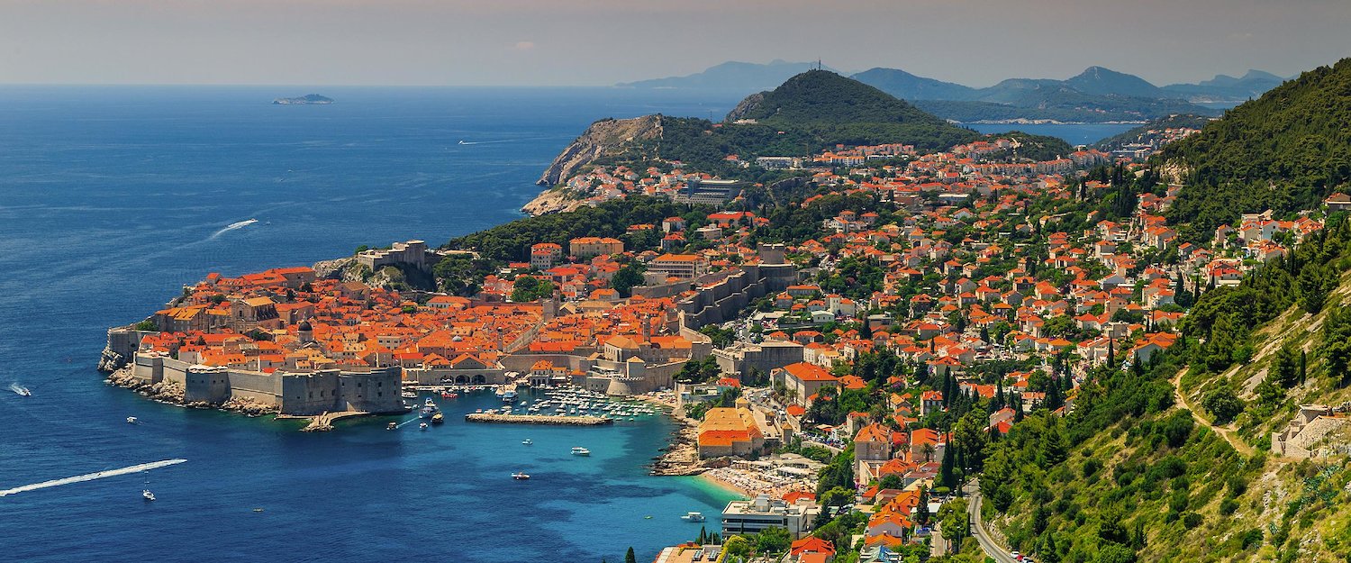 Vue sur Dubrovnik Vue sur Dubrovnik