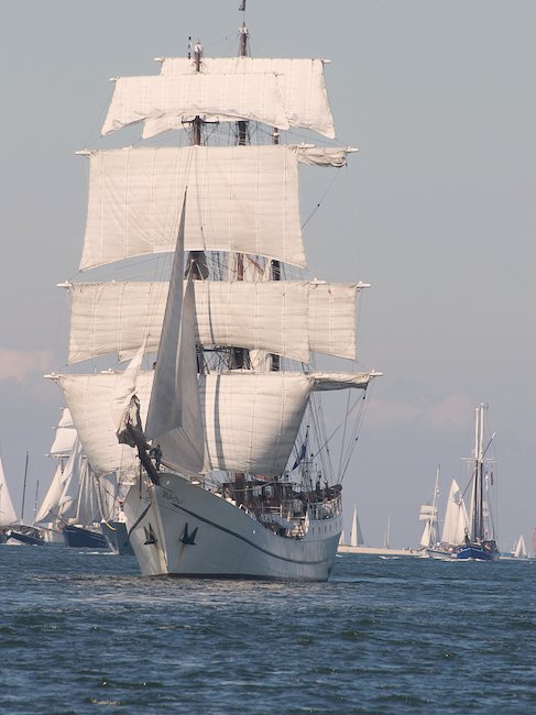 Großes Segel-Spektakel während der Kieler Woche