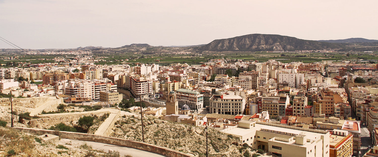 Vista de Orihuela