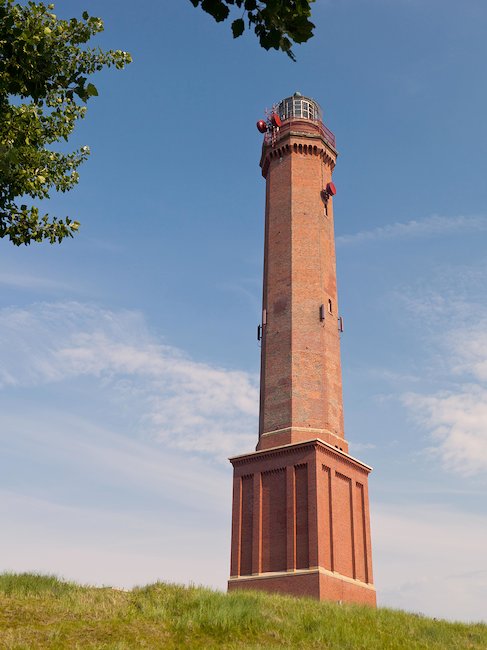 Der Große Norderneyer Leuchtturm, das Wahrzeichen der Insel