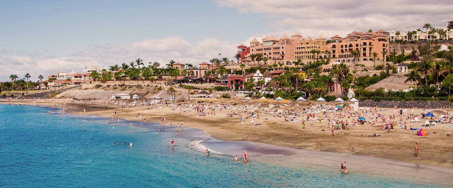 Playa del Duque en Costa Adeje