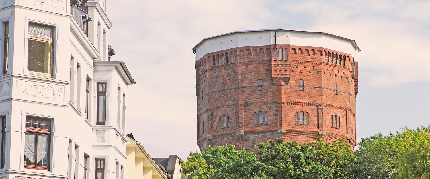 Der Wasserturm in Wilhelmshaven.