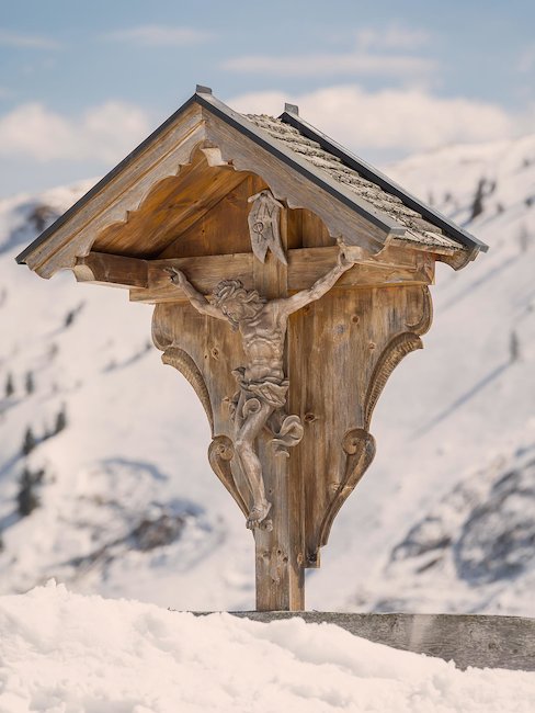 Auf den Bergen der österreichischen Alpen