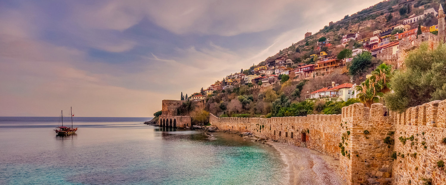 An der Küste von Alanya An der Küste von Alanya