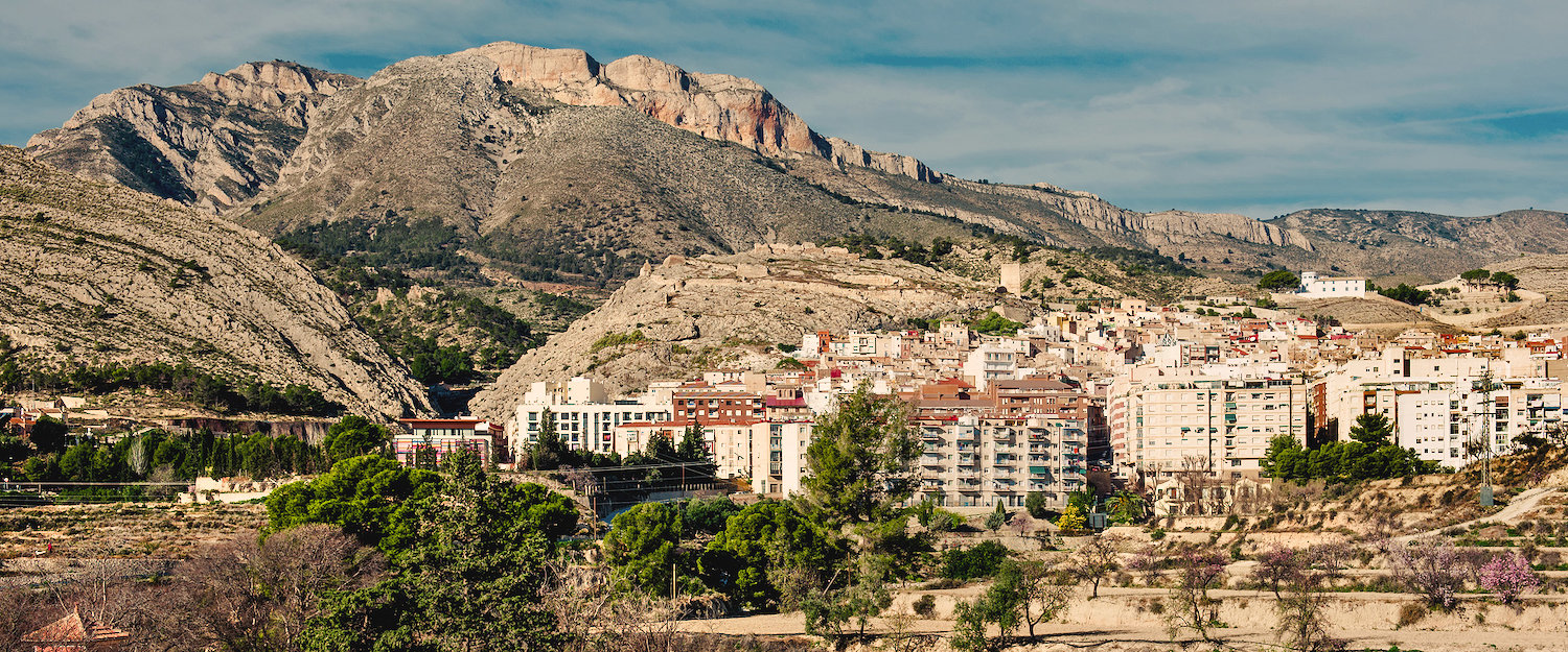 Vista panorámica de Jijona