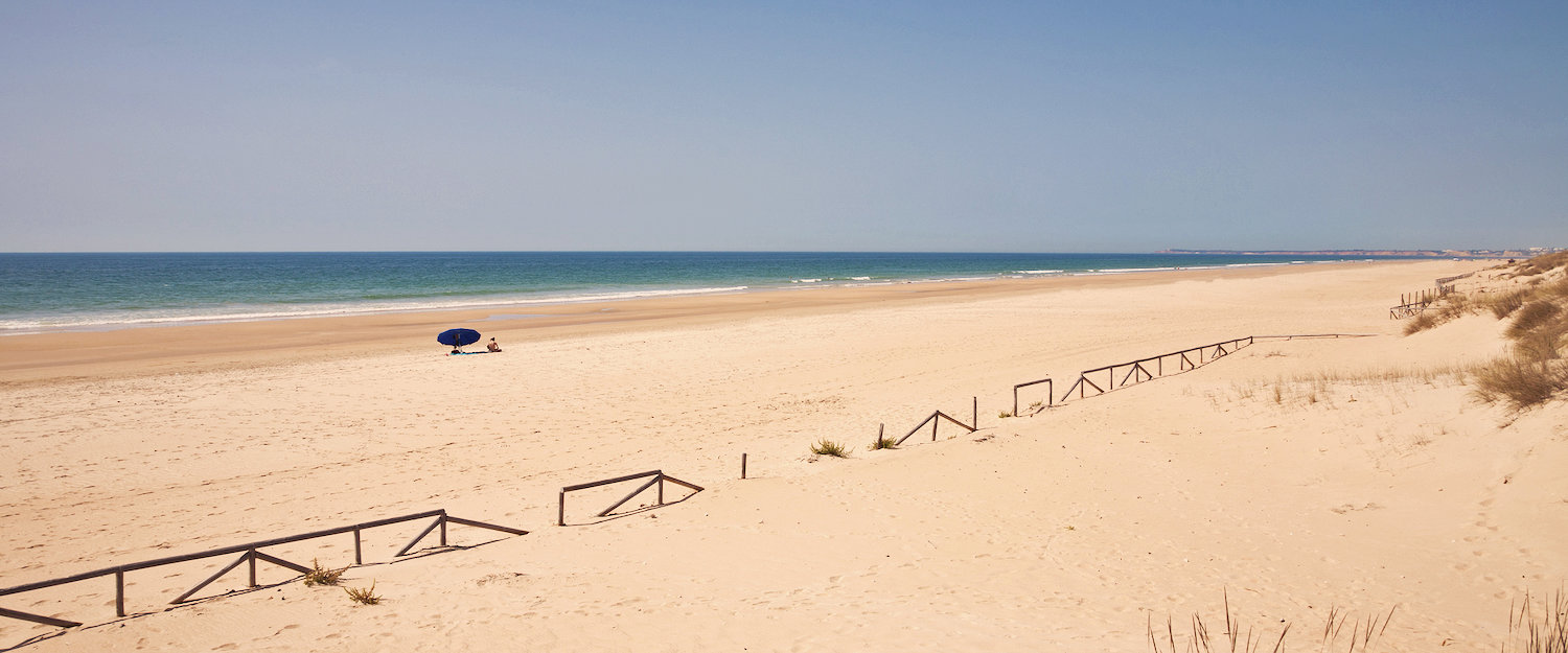 La playa de Los Caños de Meca