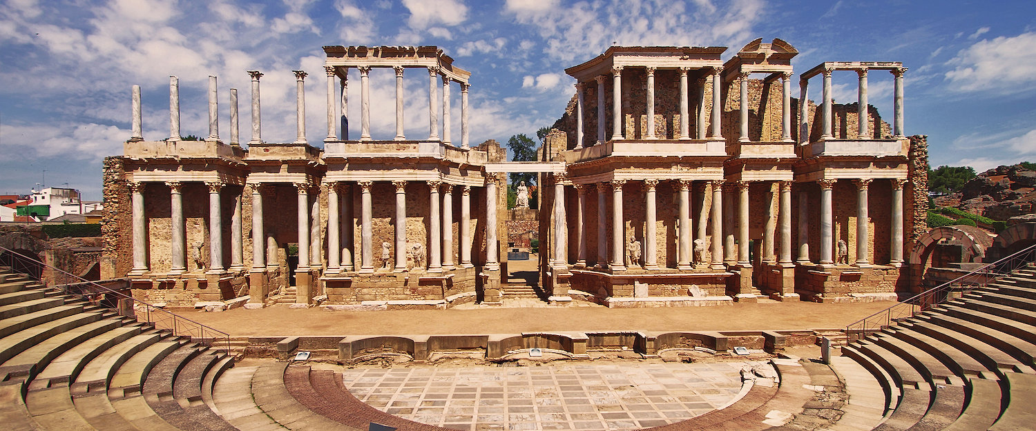El fabuloso Teatro romano de Mérida El fabuloso Teatro romano de Mérida