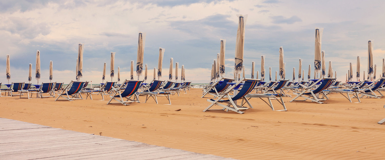 Entspannung pur am Strand von Bibione