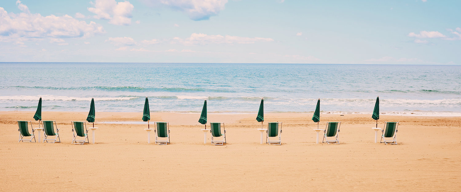 Spiaggia deserta.