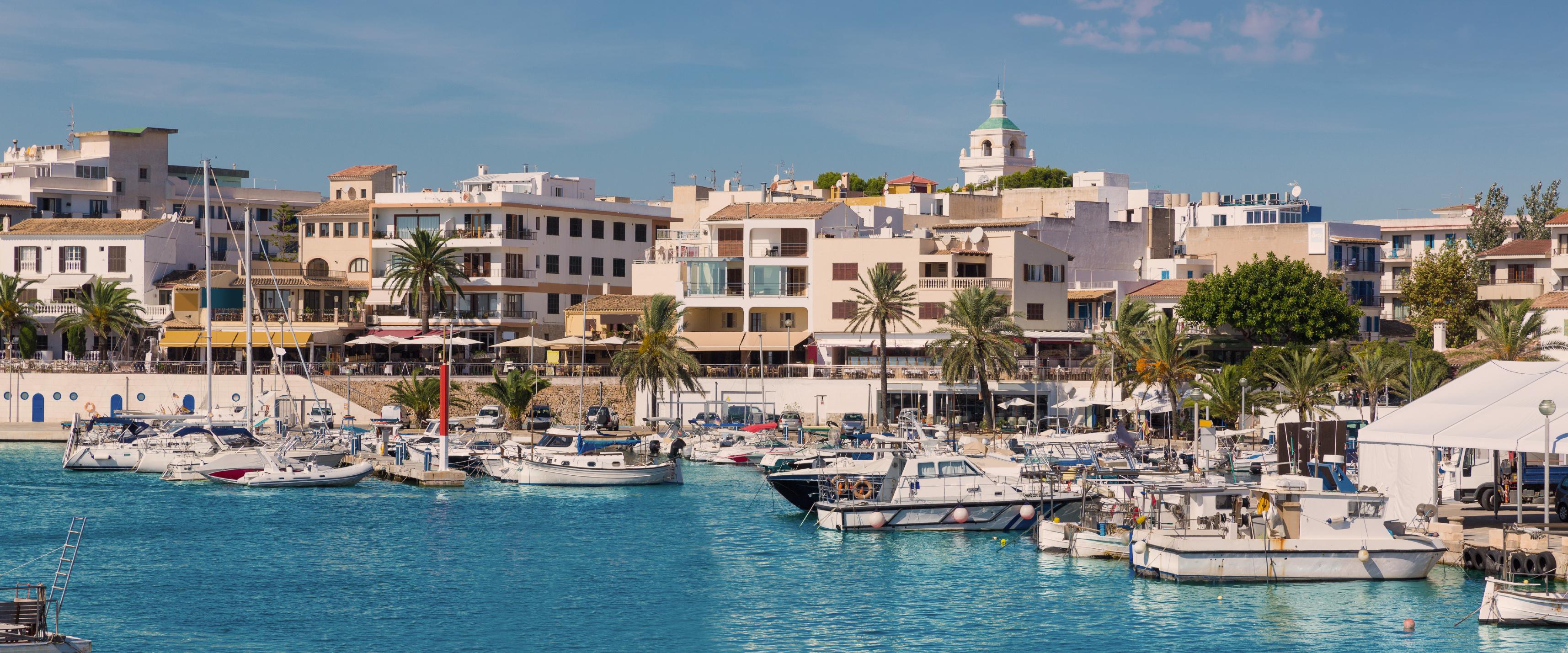 Capdepera view from the sea