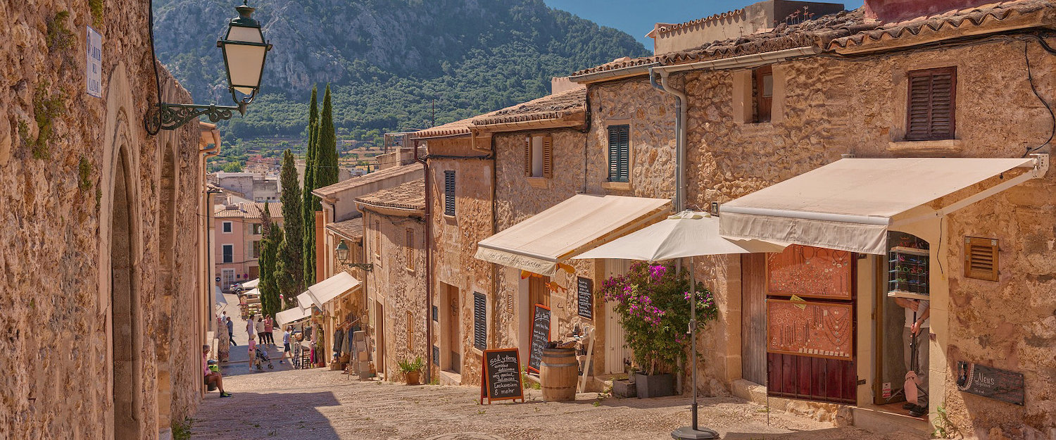 Las calles de Pollensa