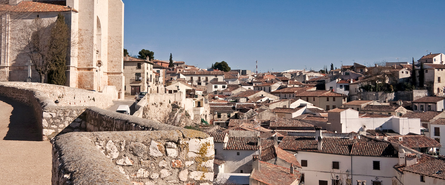 Vista de Chinchón desde la Asunción