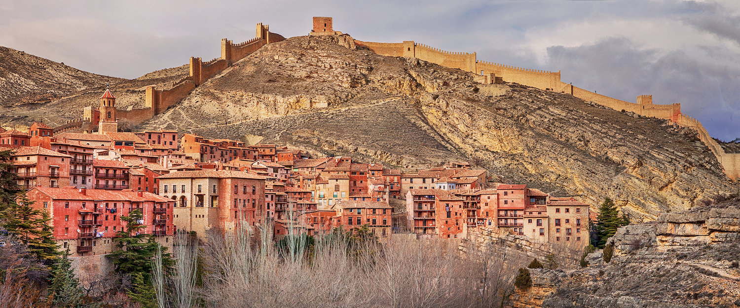 Vista de Albarracín en Aragón