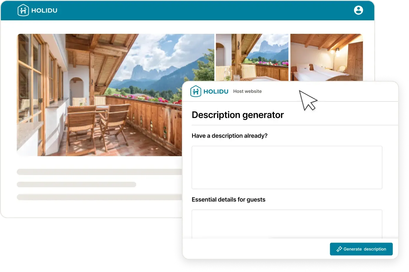 Descriptions guests trust