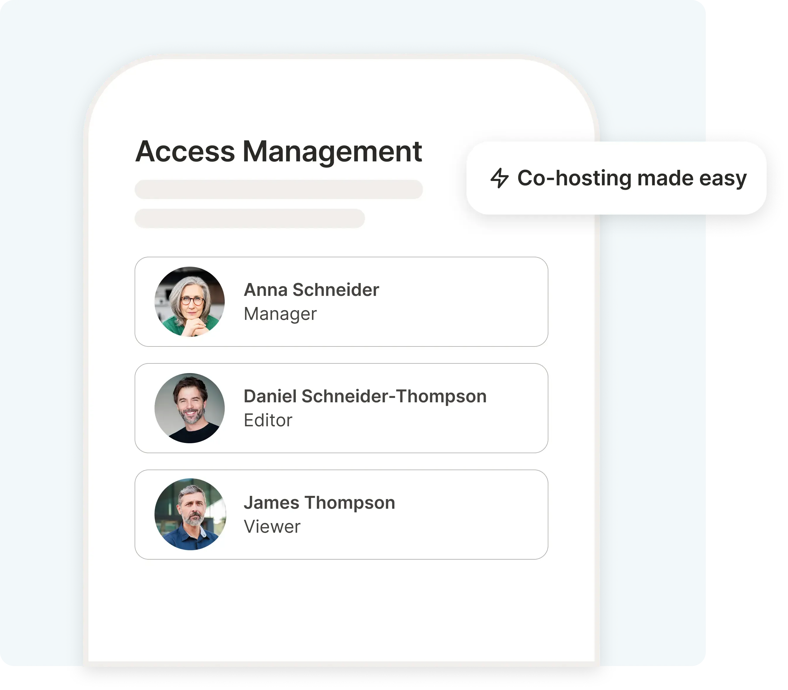 Collaborators made simple