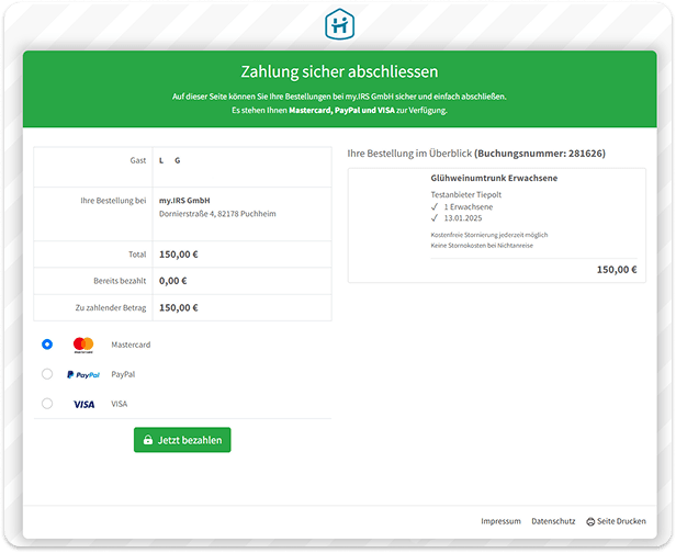 Payments – flexible Abwicklung