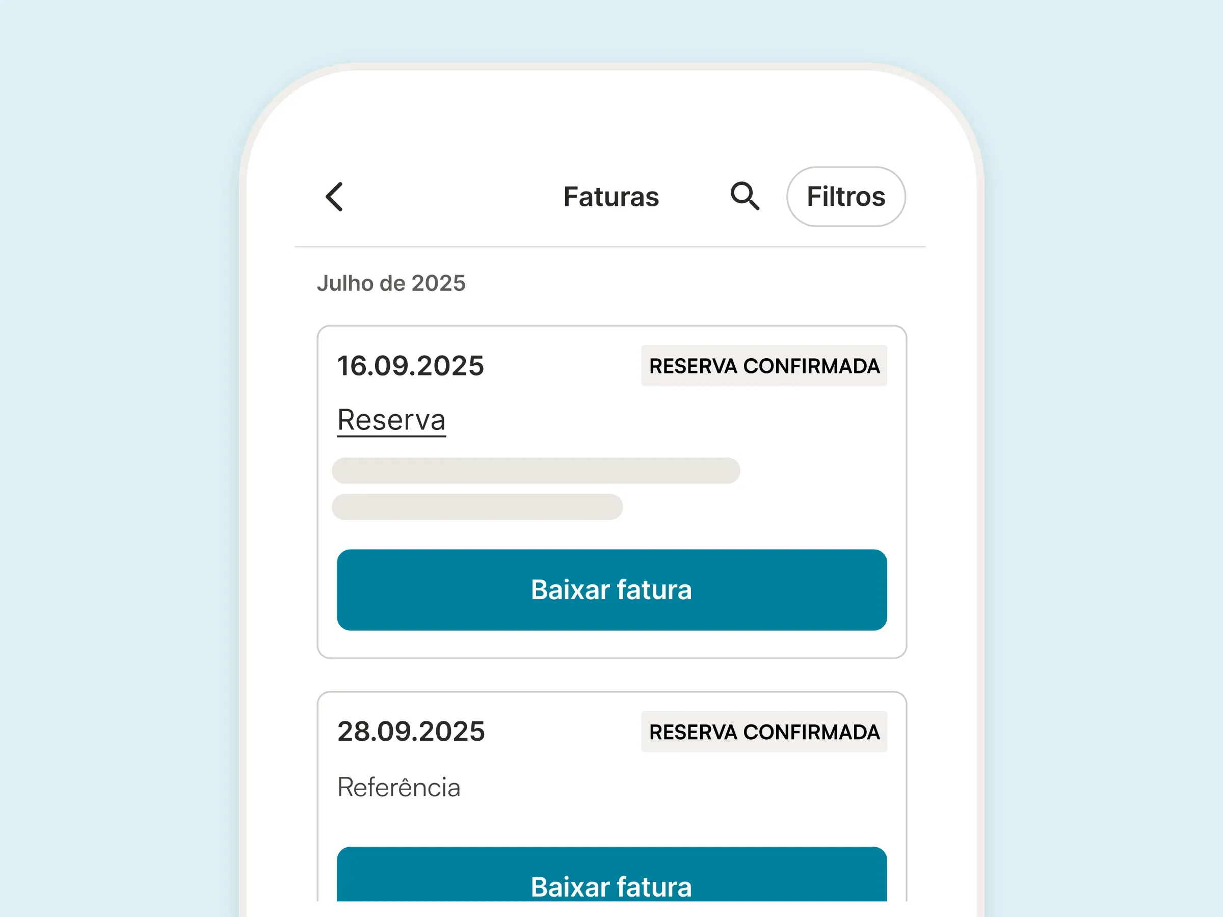 Faturação e impostos tratados por si
