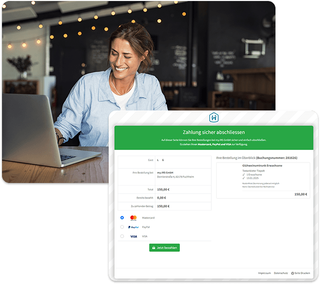 Buchbar mit klaren Prozessen