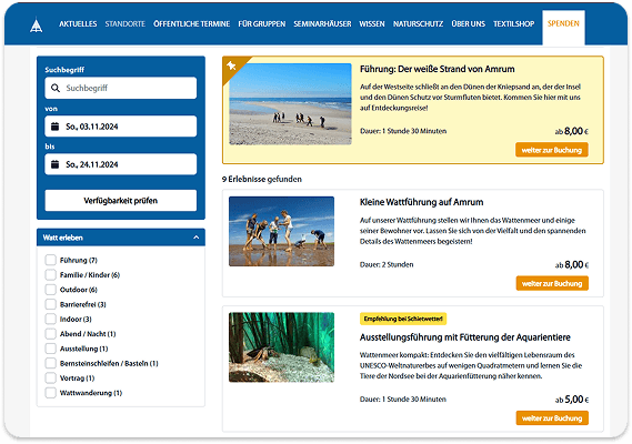 Auftritt auf Ihrer Domain