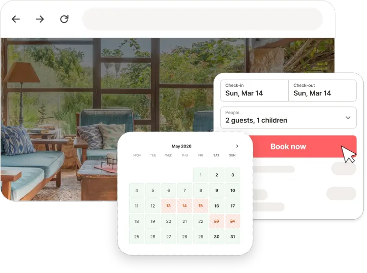 The booking experience your guests expect