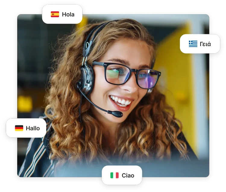Help in 8 Languages