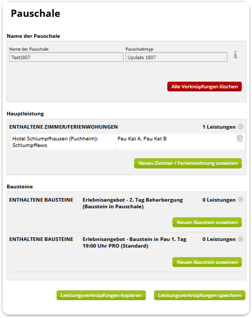 Setup – klar strukturiert
