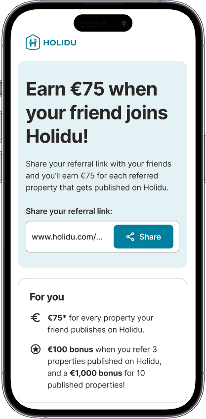 product screenshot referral