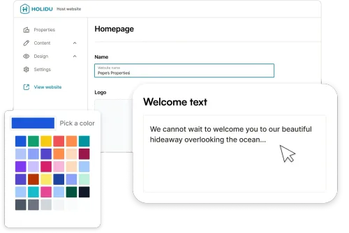 Booking website in 10 minutes